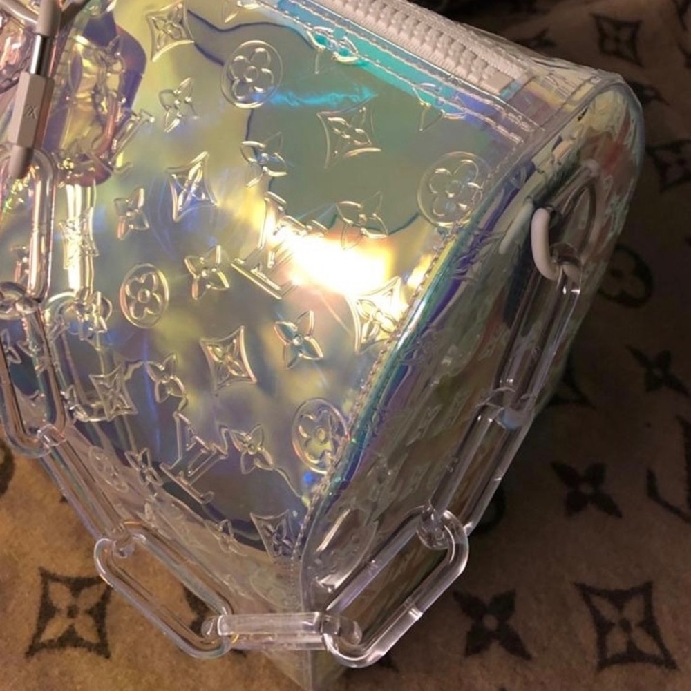(PENDING)Louis Vuitton Keepall Bandouliere Monogram 50 Prism - Picture 1 of 13